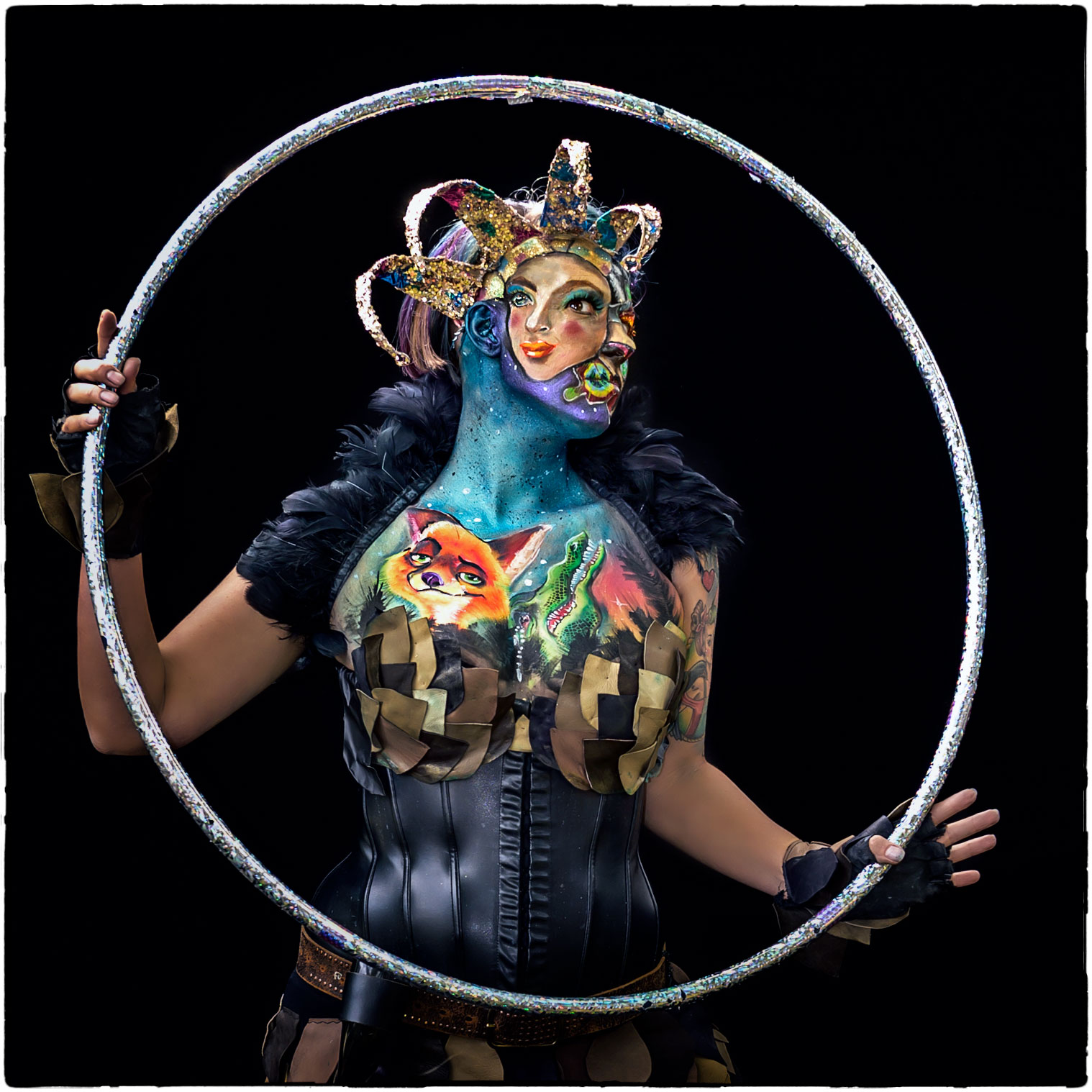 Photo: Wolfgang Honzejk - Composing Karin Upahl