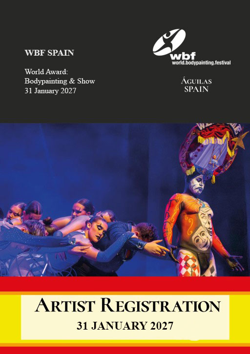 Timetable for the World Bodypainting Festival 